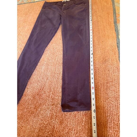 Jolt Purple Corduroy Skinny Pants Size 11 Cotton Stretch - Picture 4 of 9